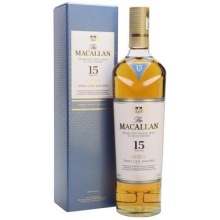 麦卡伦 Macallan 15年 黄金三桶 700ml 单一麦芽苏格兰威士忌